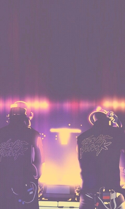 Концерт Daft Punk обои