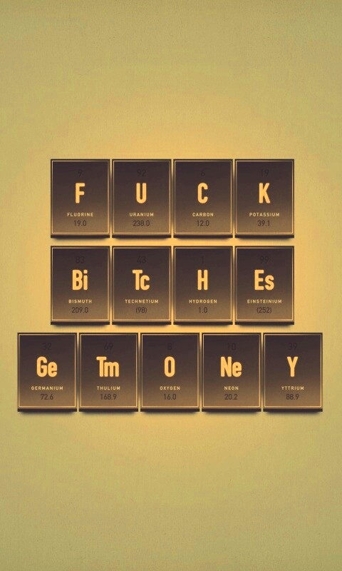 Fuck Bitches Get Money обои