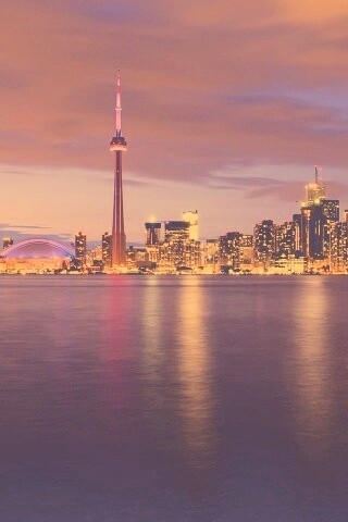 Ночной Торонто обои