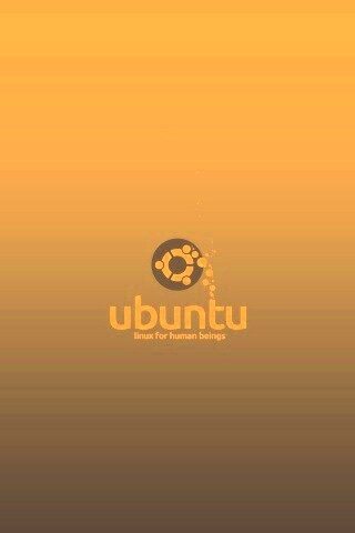 Логотип Ubuntu обои