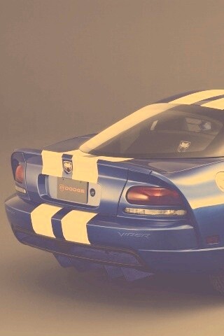Синий Dodge Viper обои