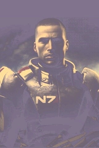 Шепард из Mass Effect обои