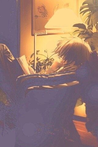 Парень с книжкой обои