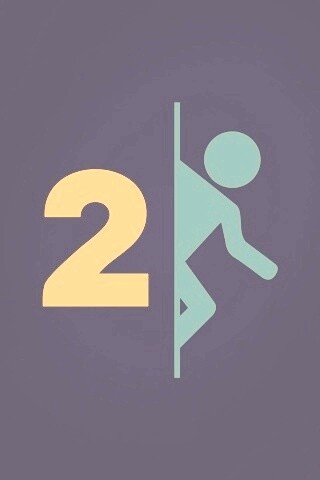 Портал 2 обои