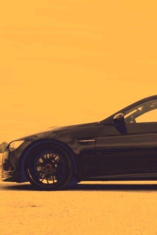BMW и девушка обои