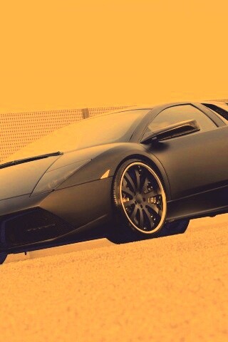 Lamborghini Reventon черного цвета обои