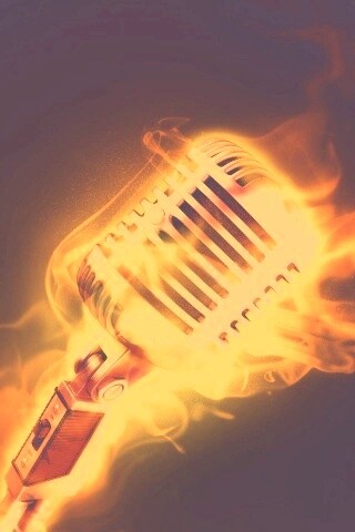 On fire! обои