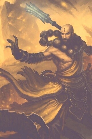 Монах из Diablo 3 обои