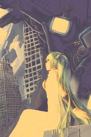 Вокалоид Hatsune Miku обои