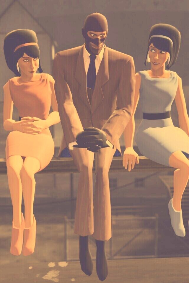 Шпион из Team Fortress 2 обои