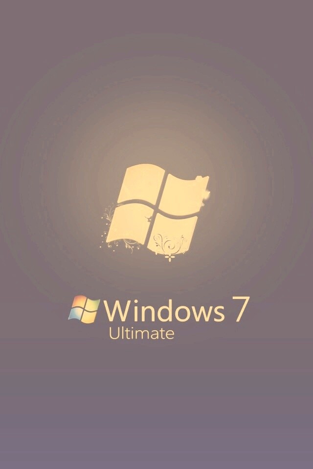 Логотип WIndows 7 Ultimate обои