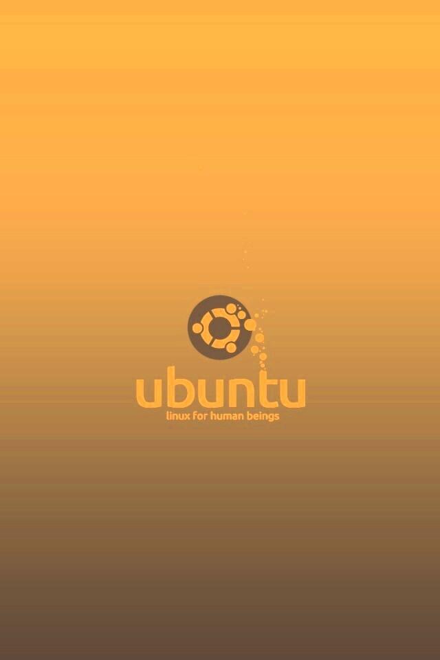 Логотип Ubuntu обои