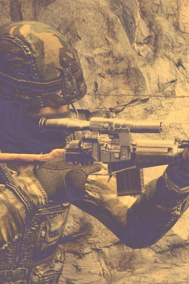 Снайпер из Counter Strike обои