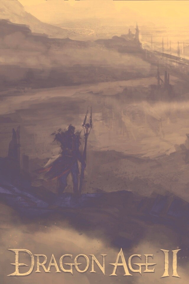 Пейзаж Dragon Age обои