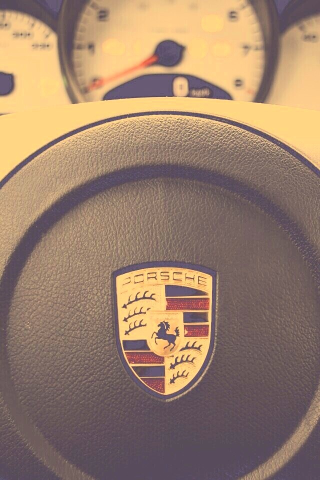 Руль Porshe обои