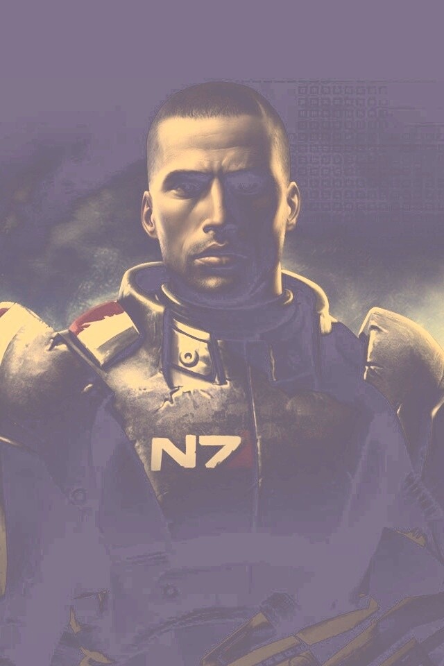 Шепард из Mass Effect обои