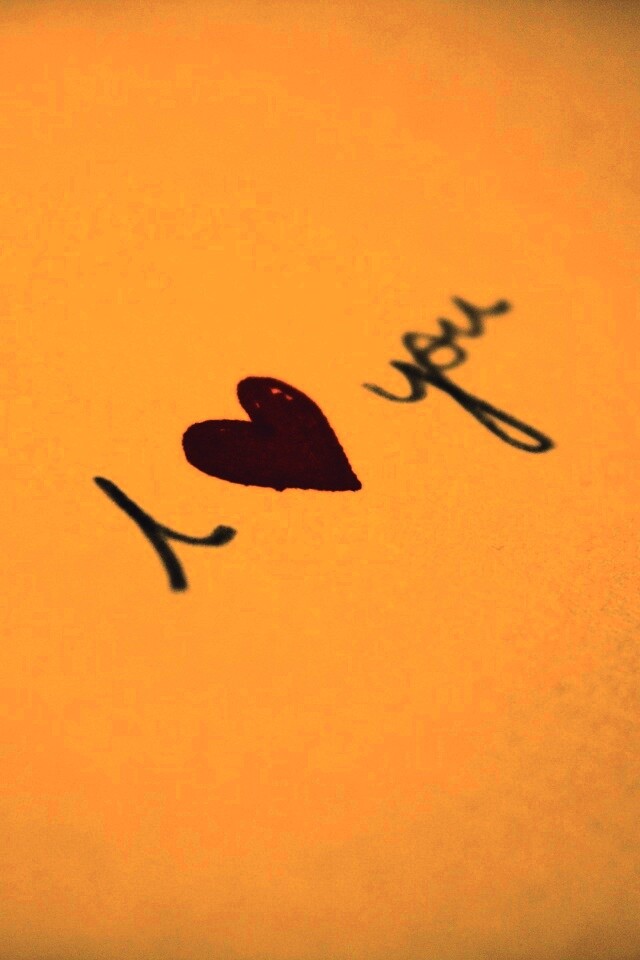 I love you обои