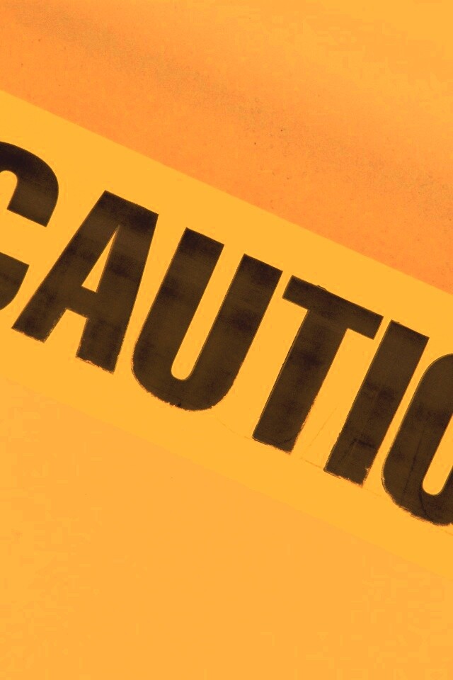 Caution  обои