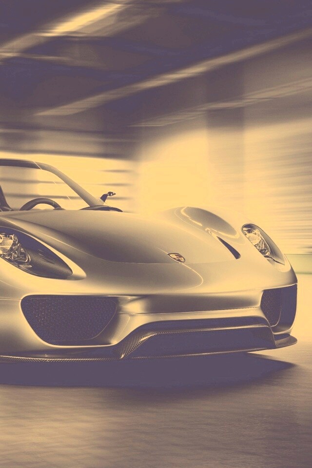 Porache 918 Spider обои