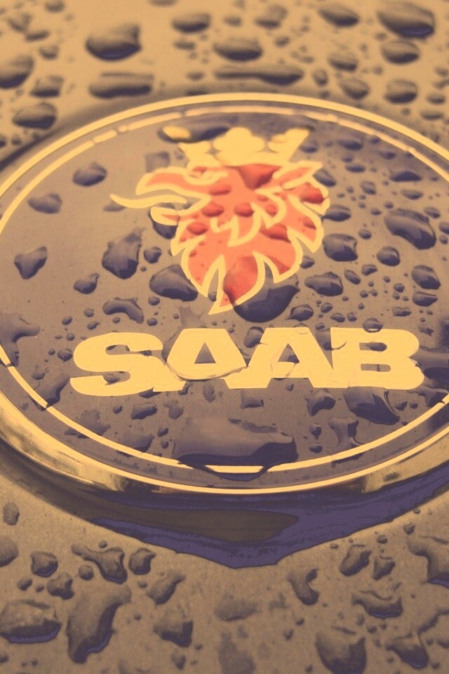 Логотип Saab обои