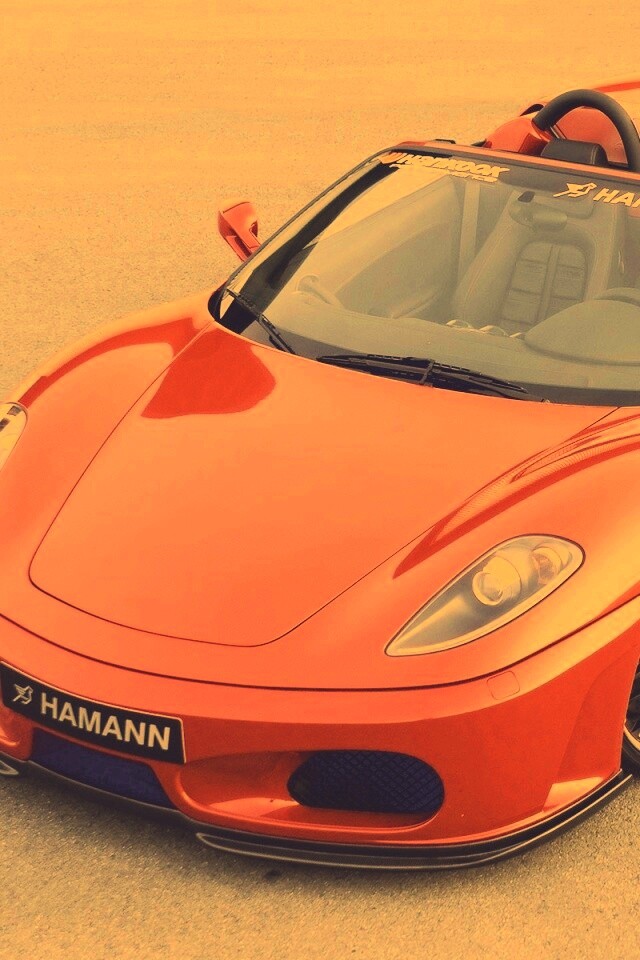 Ferrari  с тюнингом от Hamann обои