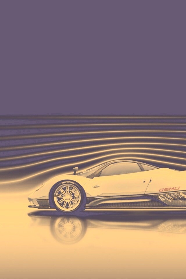 Аэродинамика Pagani Zonda обои