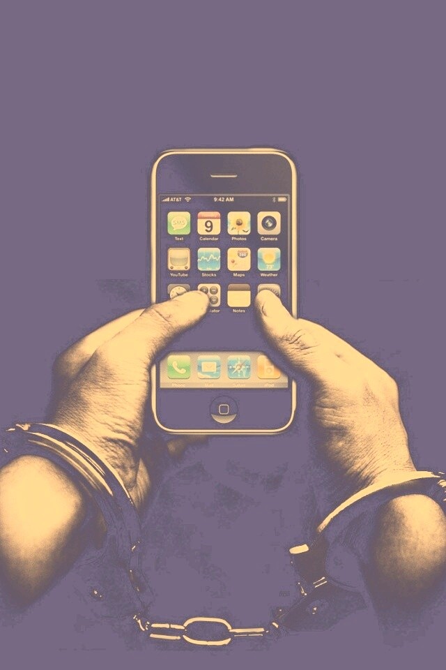 Ты раб своего iPhone обои
