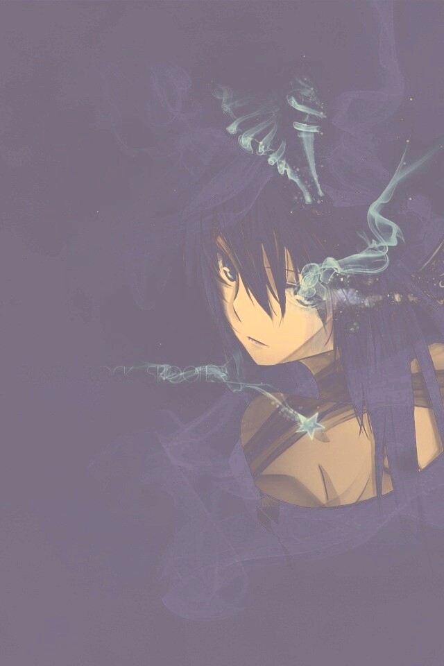 Black rock shooter обои