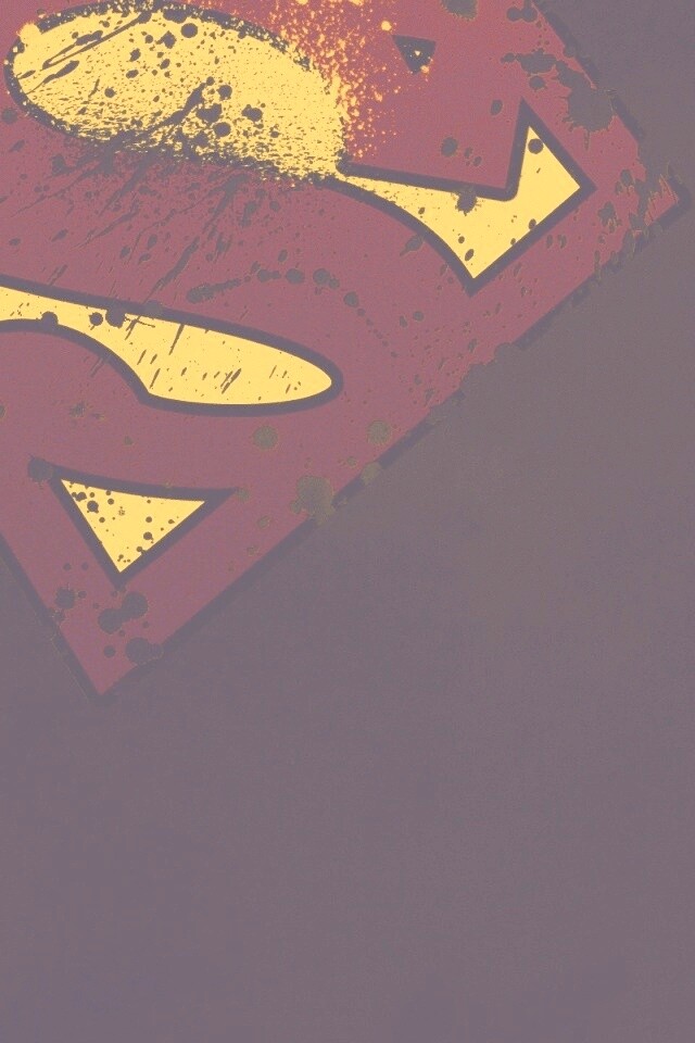 Потертый знак Супермена обои