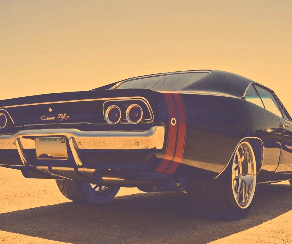 Зад Dodge Charger обои