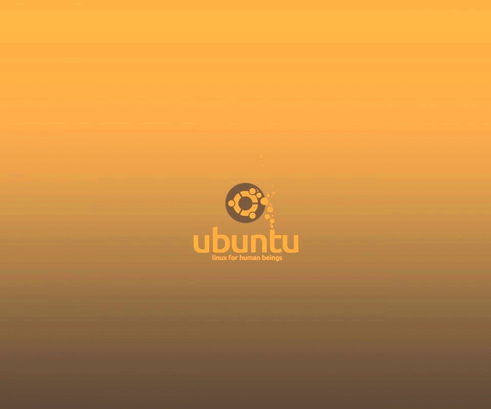 Логотип Ubuntu обои