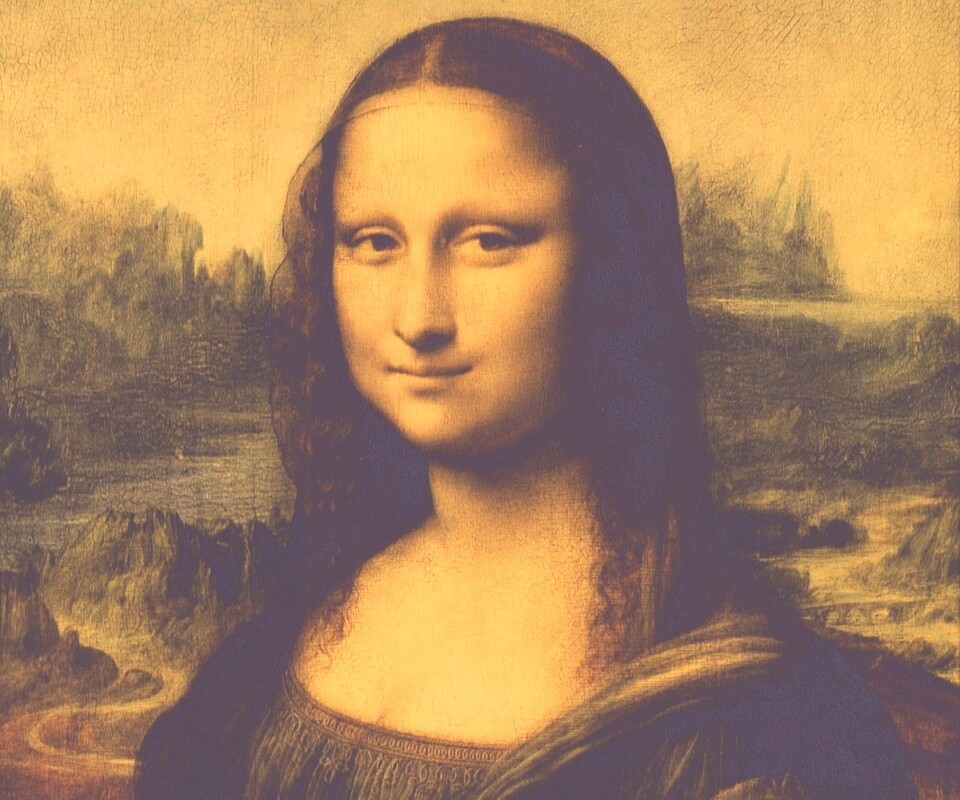 Картина Мона Лиза обои