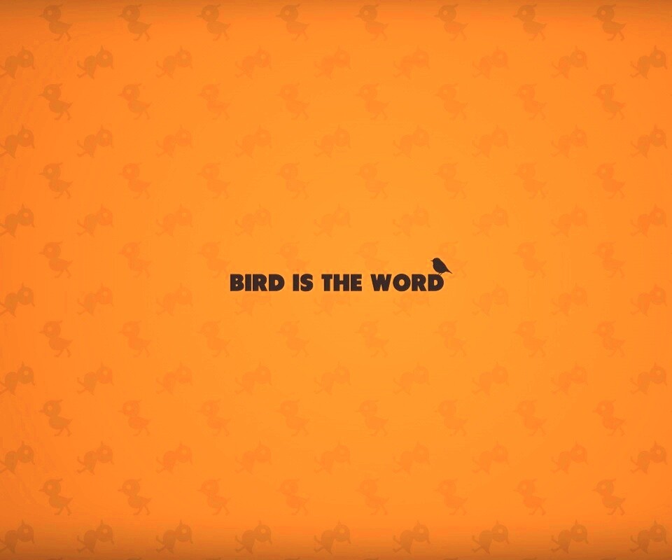 Bird is the word обои