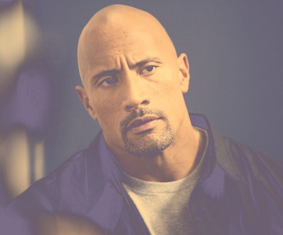 Dwayne johnson, Actor, Bald, Hair, Celebrity обои