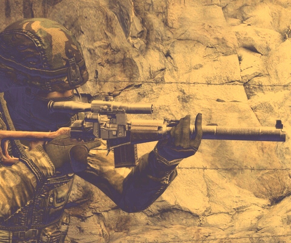Снайпер из Counter Strike обои