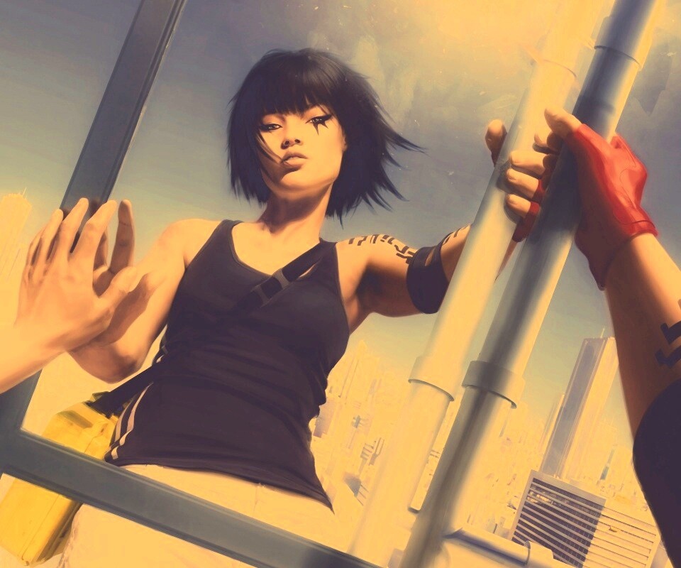 Faith из Mirrors Edge обои