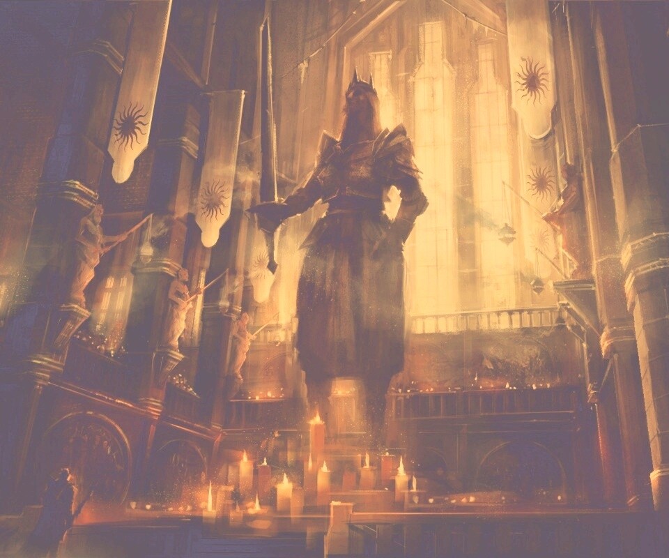 Алтарь из Dragon Age обои