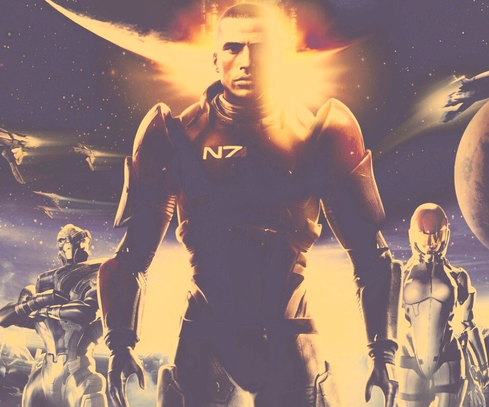 Mass Effect 1 обои