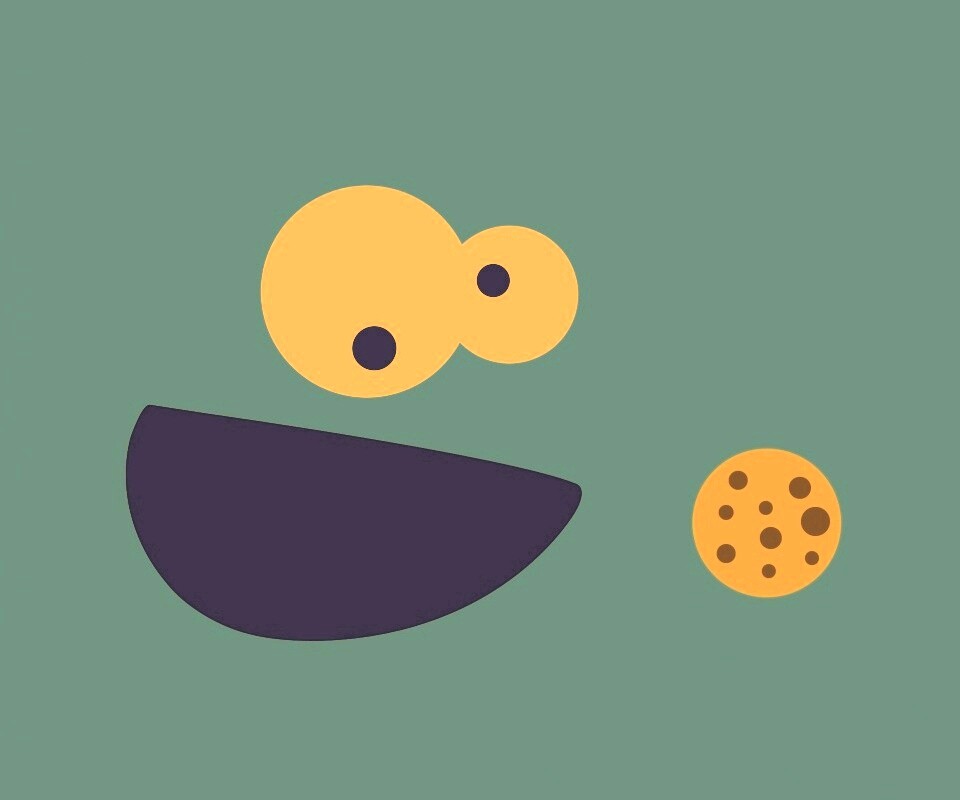 Коржик aka Cookie Monster обои