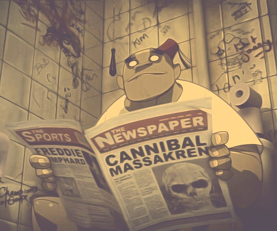 Рассел Хоббс из Gorillaz обои