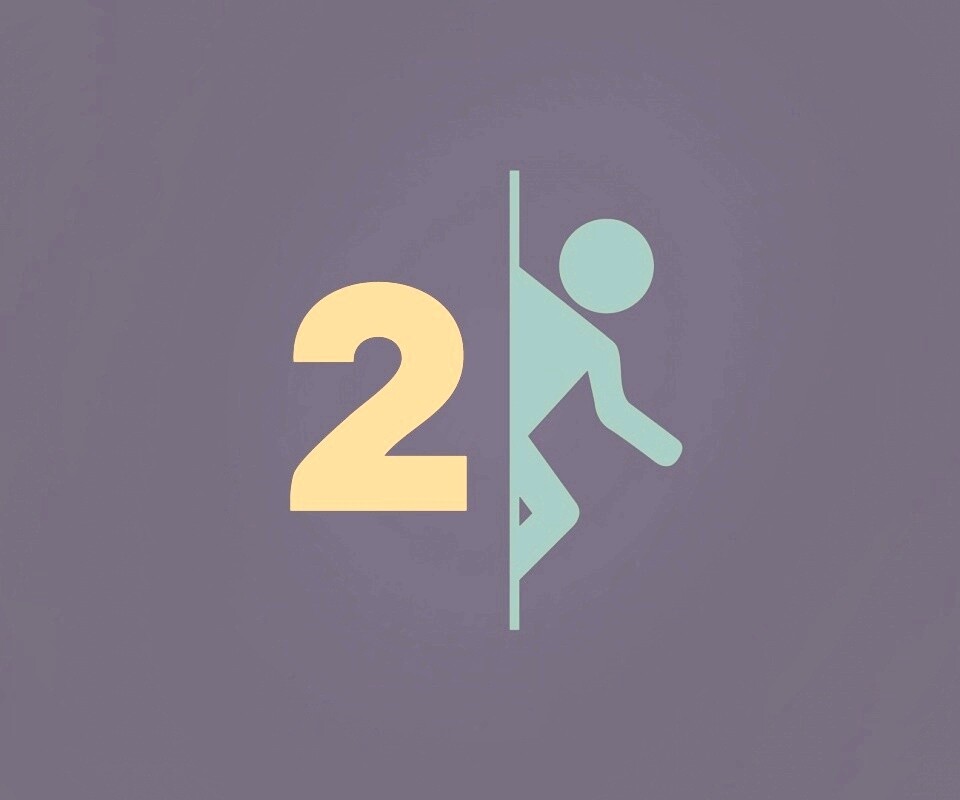 Портал 2 обои