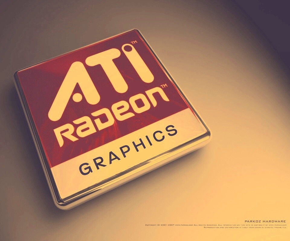 Логотип Ati Radeon Graphics обои