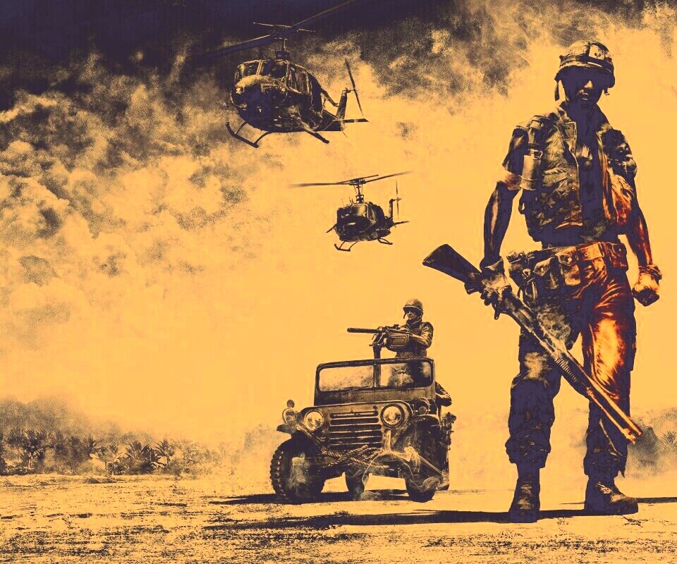 Battlefield Bad Company 2 Vietnam обои