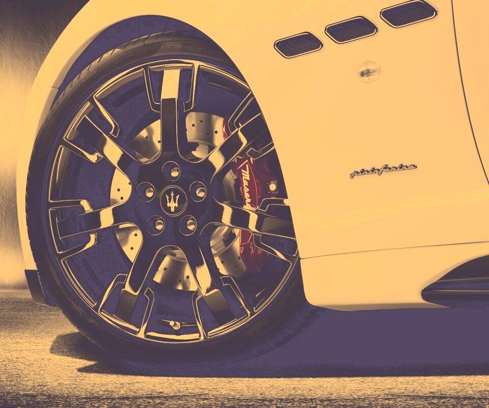 Колесу Maserati Granturismo обои