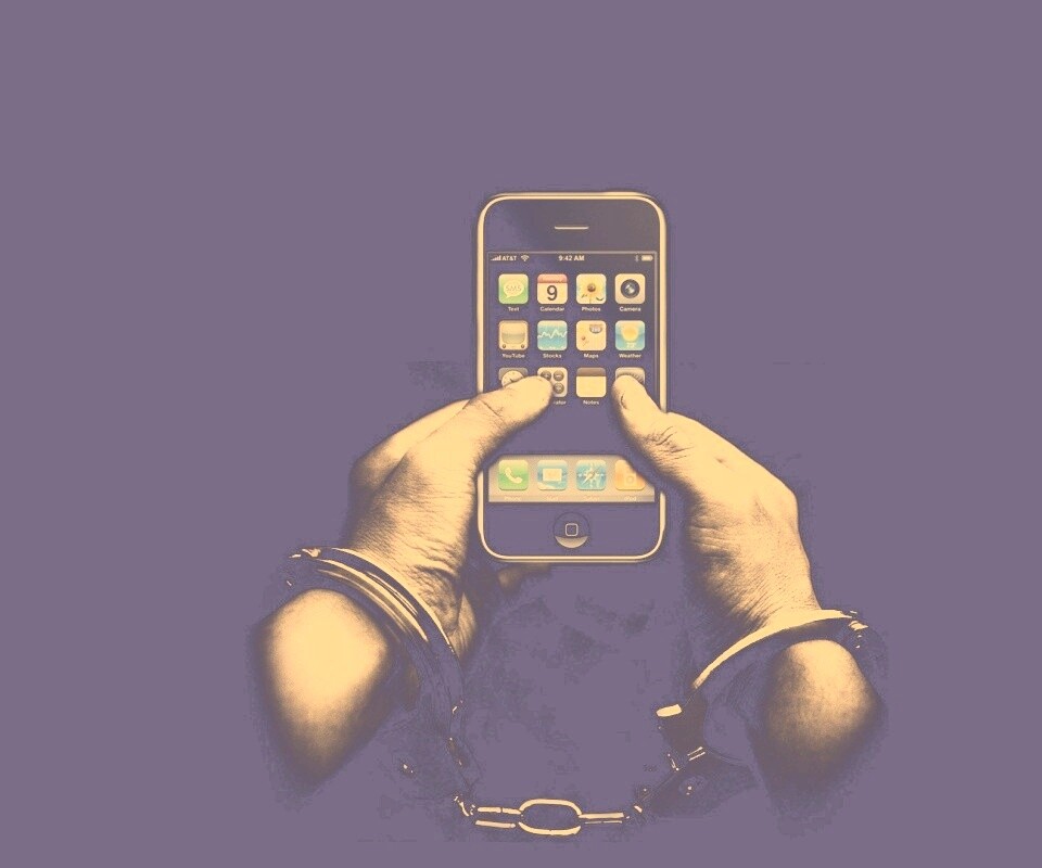 Ты раб своего iPhone обои