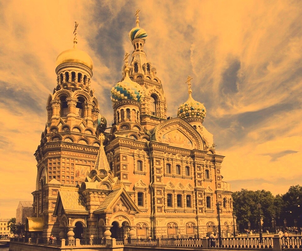 Спас на крови обои
