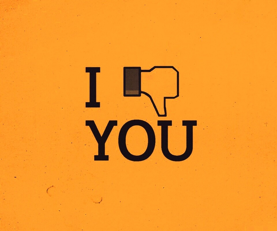I dislike you обои