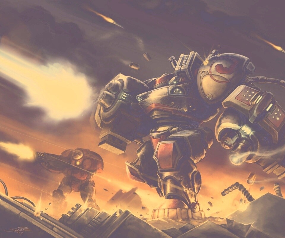 Терраны из StarCraft обои