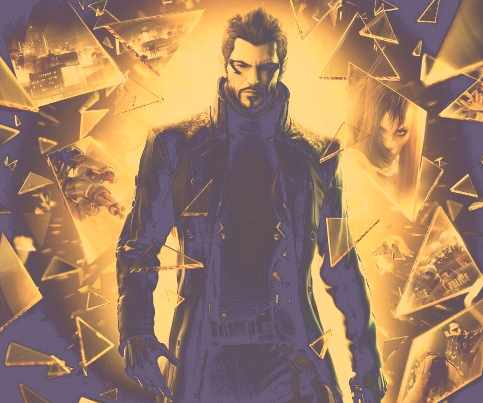 Адам Дженсен из Deus Ex : Human Revolution обои