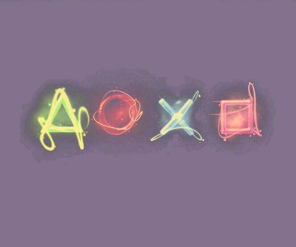 Кнопки контроллера Playstation обои